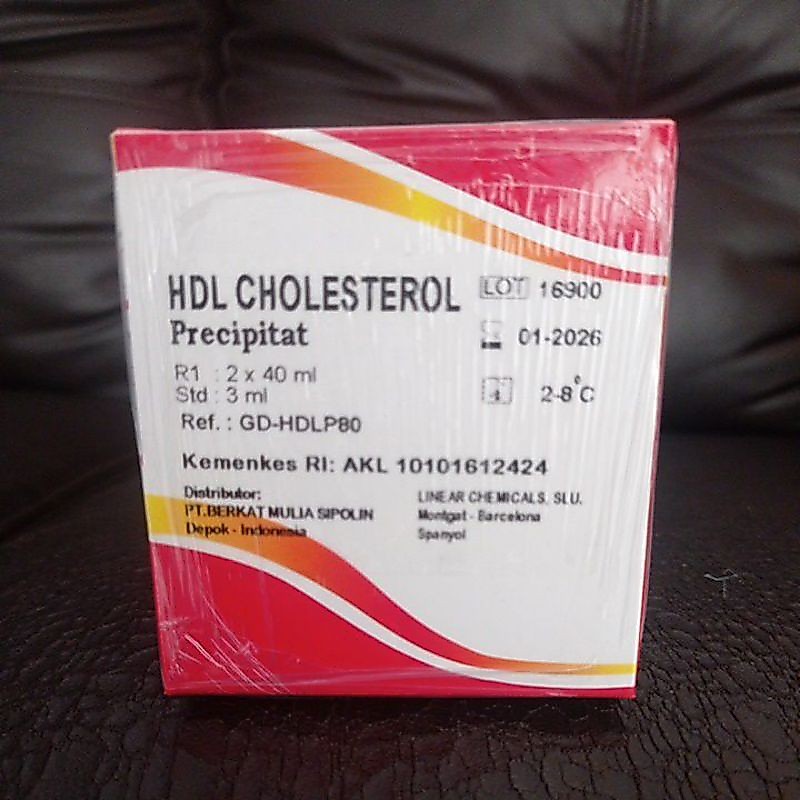 HDL CHOLESTEROL PRECIPITAT 2x40ml-REAGEN HDL CHOLESTEROL PRICIPITAT GLORY DIAGNOSTIC-REAGEN KIMIA KL