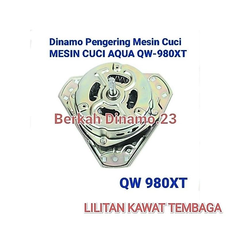 Dinamo Pengering Mesin Cuci AQUA QW-980XT / QW 980XT Motor Spin Dinamo Pengering Aqua Qw980