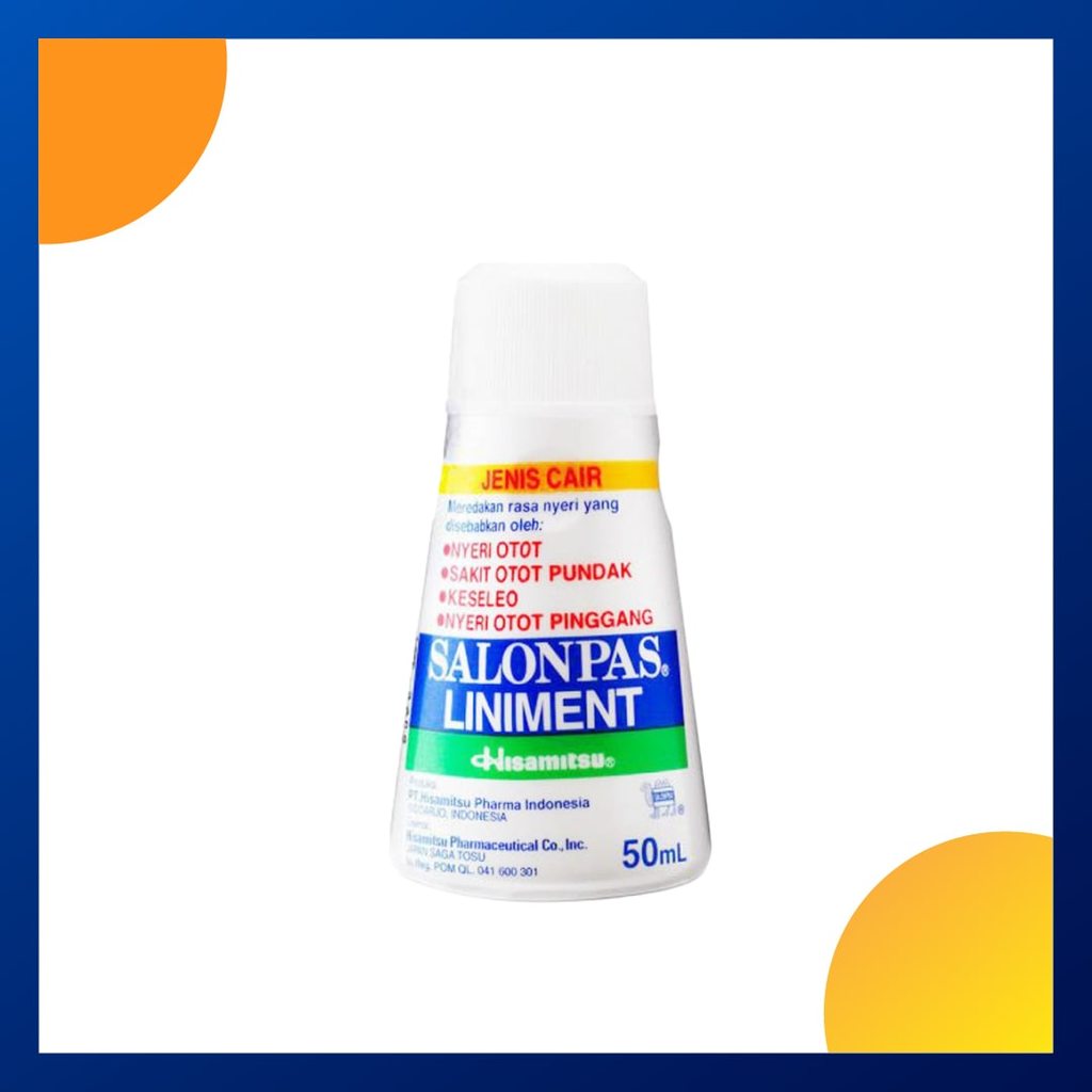 Salonpas Liniment Isi 50 Ml Botol