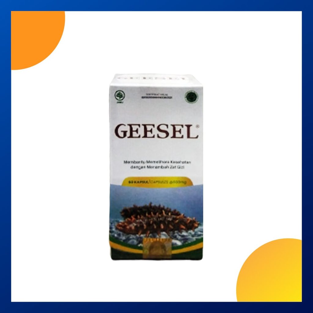 Geesel Botol Isi 60 Kapsul