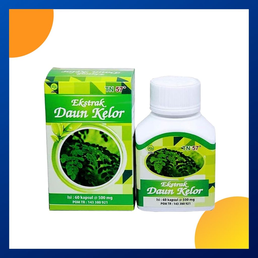 Tn57 Ekstrak Daun Kelor Botol 60 Kapsul