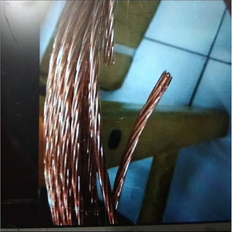 KABEL BC 16 mm Grounding Asli Tembaga (Full 16mm)