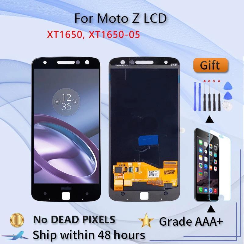 5.5" LCD For Motorola Moto Z Screen Replacement XT1650 XT1650-03 LCD splay Tou Screen gitizer Panel 