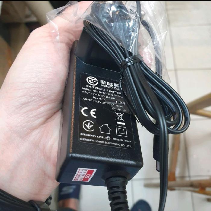 adaptor cctv 1.5a 12v murni adaptor 1.5a 12v adaptor hikvision - 1.5A HIOTO