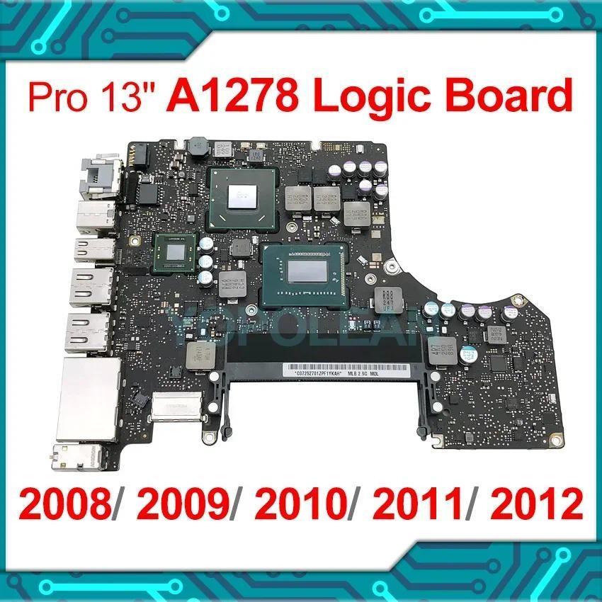 Tested  al A1278 Motherboard For Macbook Pro 13" A1278 Logic Board 2008 2009 2010 2011 2012 Year
