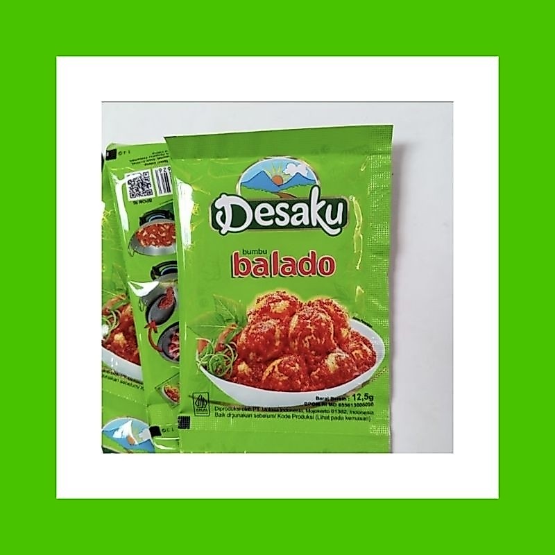 Desaku bumbu kari bubuk dan bumbu balado bubuk