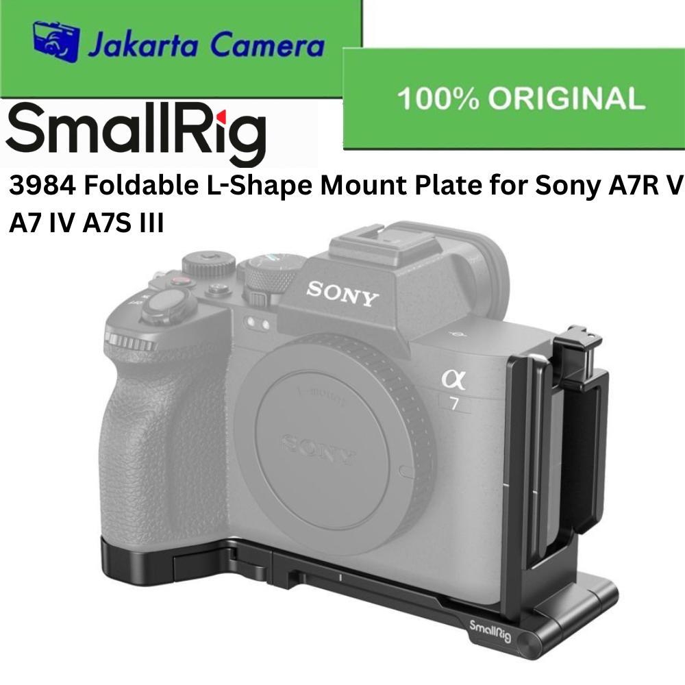 SMALLRIG 3984 Foldable L-Shape Mount Plate for Sony A7R V / A7 IV / A7S III