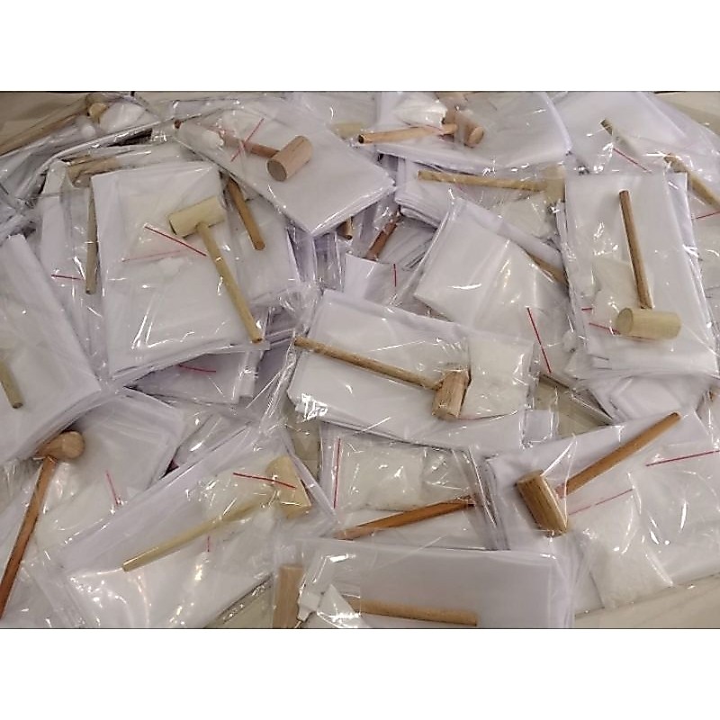 Paket Ecoprint Kain Taplak Meja