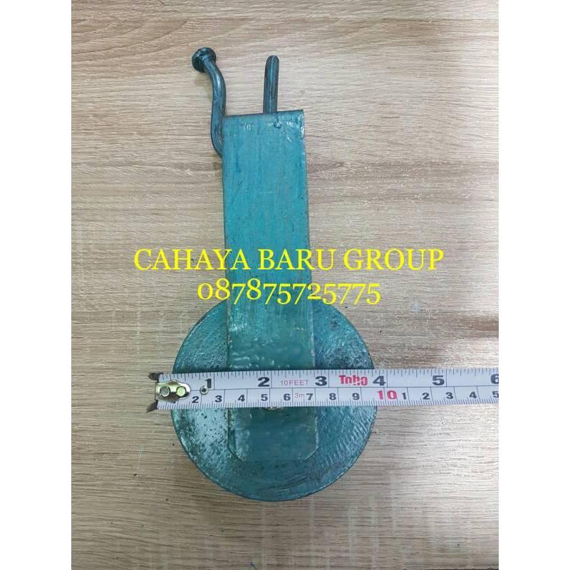 KEREKAN/KATROL RODA PAGAR BESI 10 cm