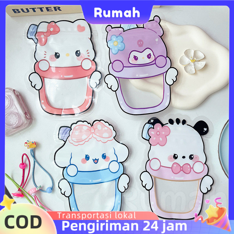 Kemasan Permen Bentuk Khusus Snowflake Crisp, Kantong Segel Otomatis, Aksesori Kemasan, Kantong Kema