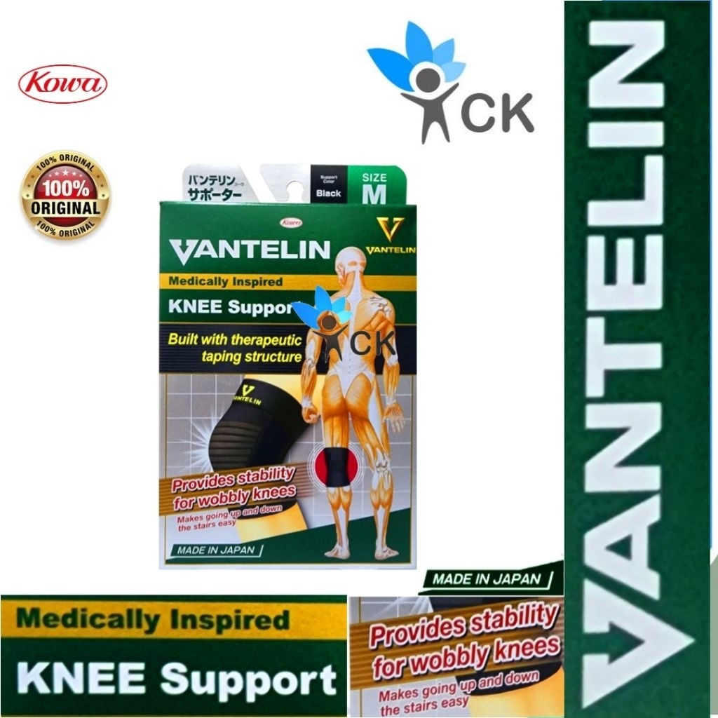 Sehati|| VANTELIN KNEE SUPPORT brace lutut / pelindung lutut MADE IN JAPAN