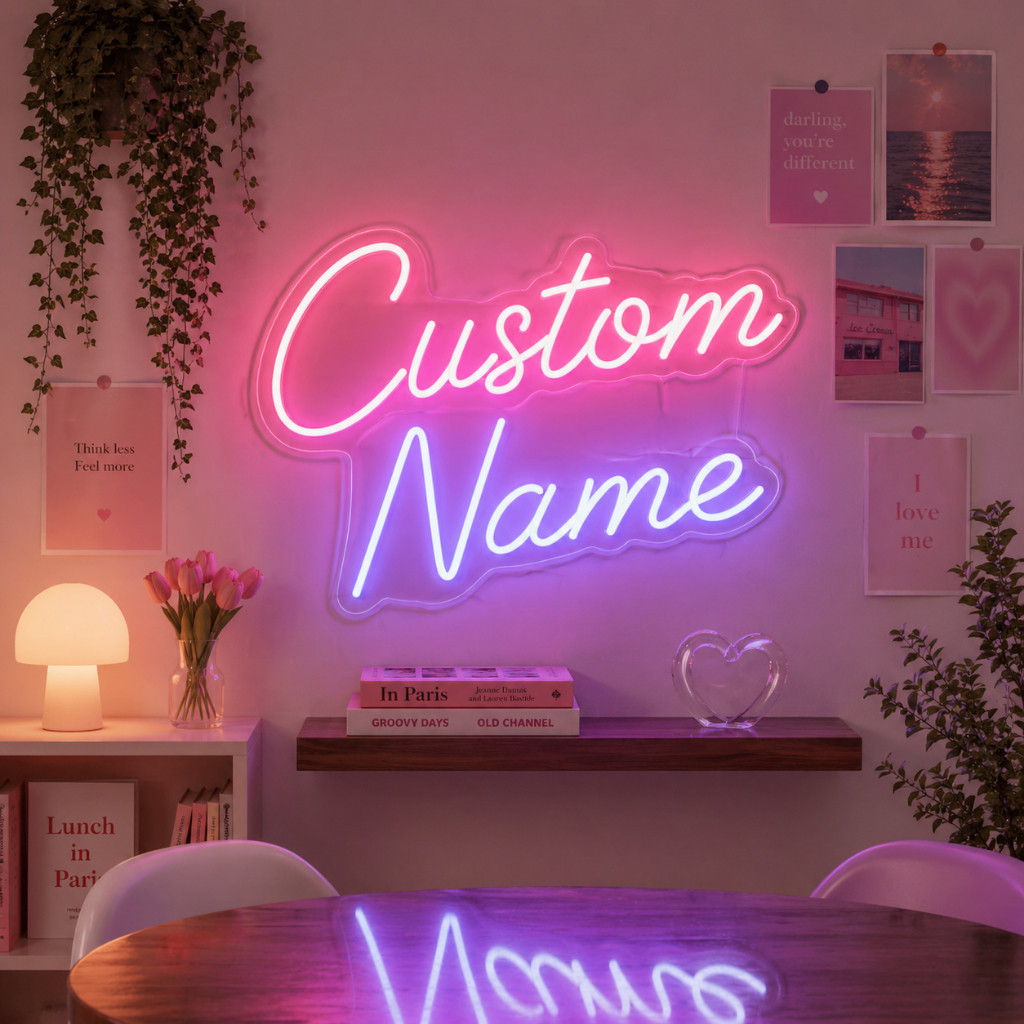 AKRILIK CUSTOM NEON FLEX / AKRILIK NEON FLEX CUSTOM / ACRYLIC NEON LIGHT SIGN FLEX