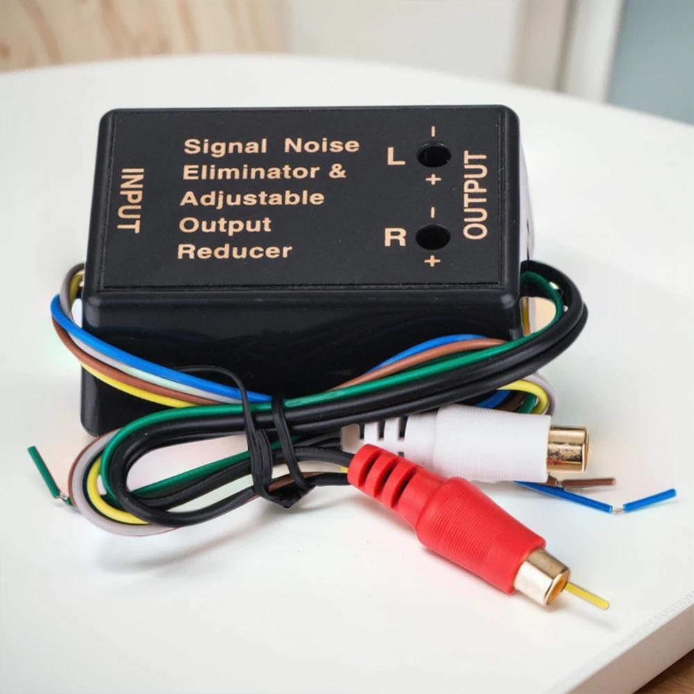 Low Level Converter Adapter 2 Way High Level To Low Level Converter 40W Car Speaker Audio Converter 