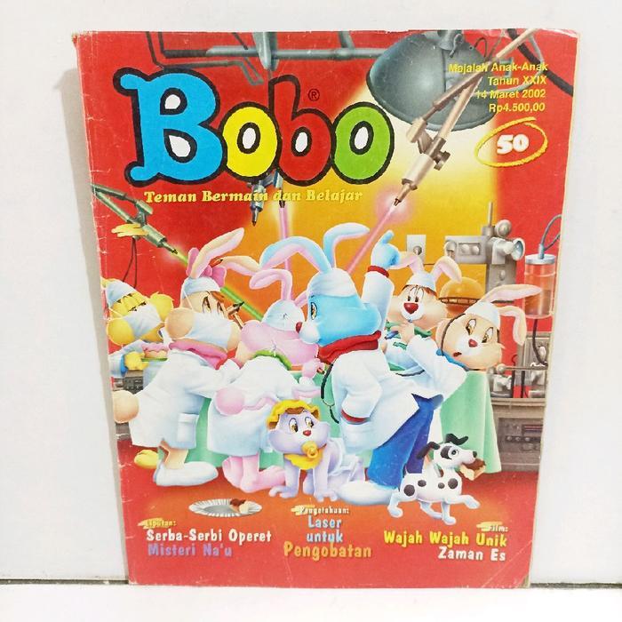 Bobo Majalah Anak-anak Tahun XXIX Tgl 14 Maret 2002: serba serbi operet misteri na'u