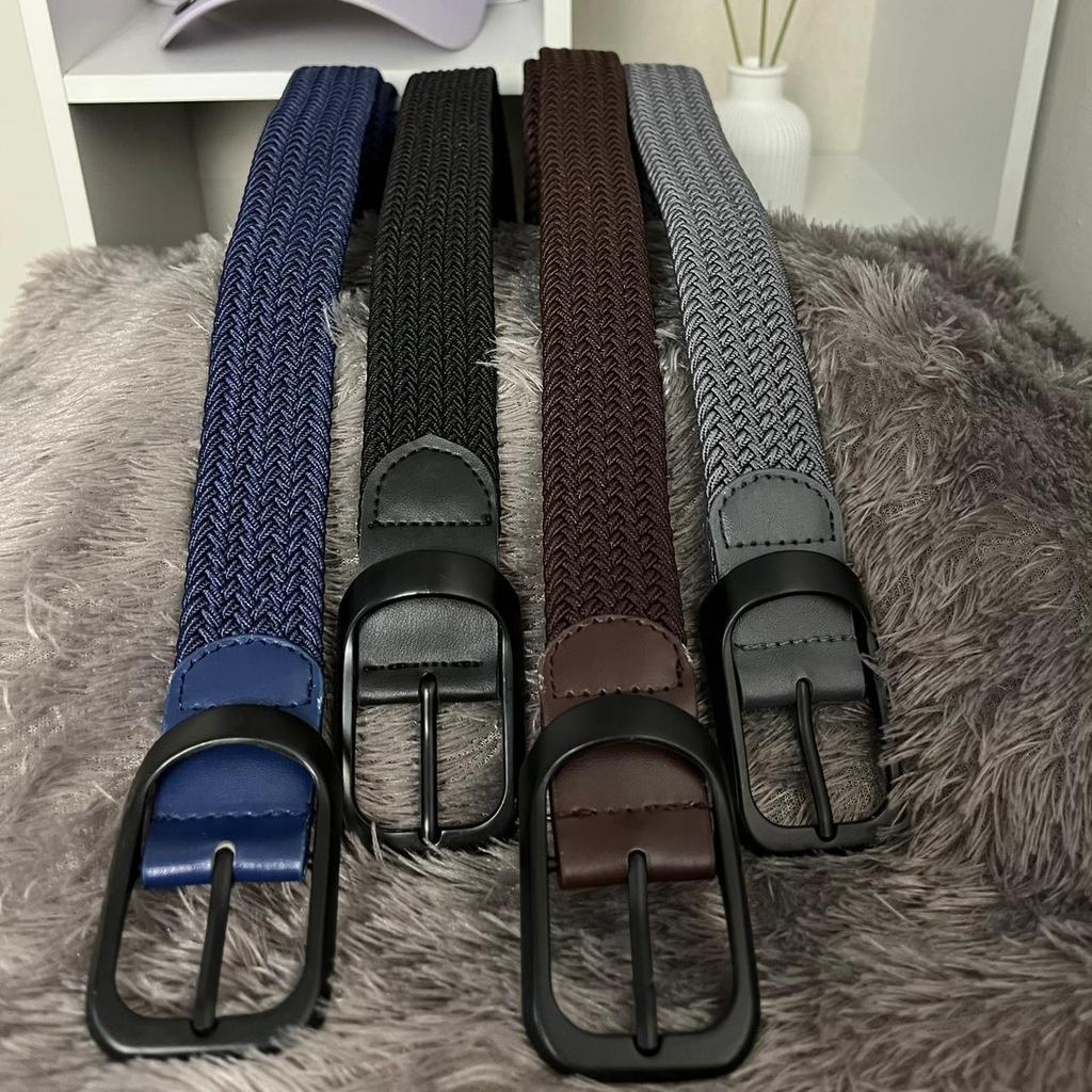 Tali Pinggang Golf Pria Golf Belt Knit Model