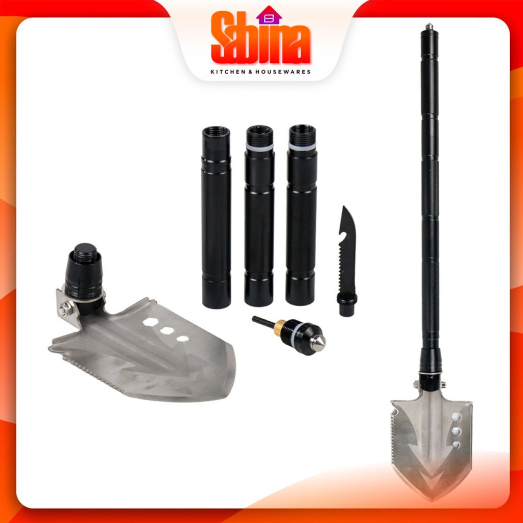Sekop Lipat Portable Multifungsi Professional Tactical Survival Tool
