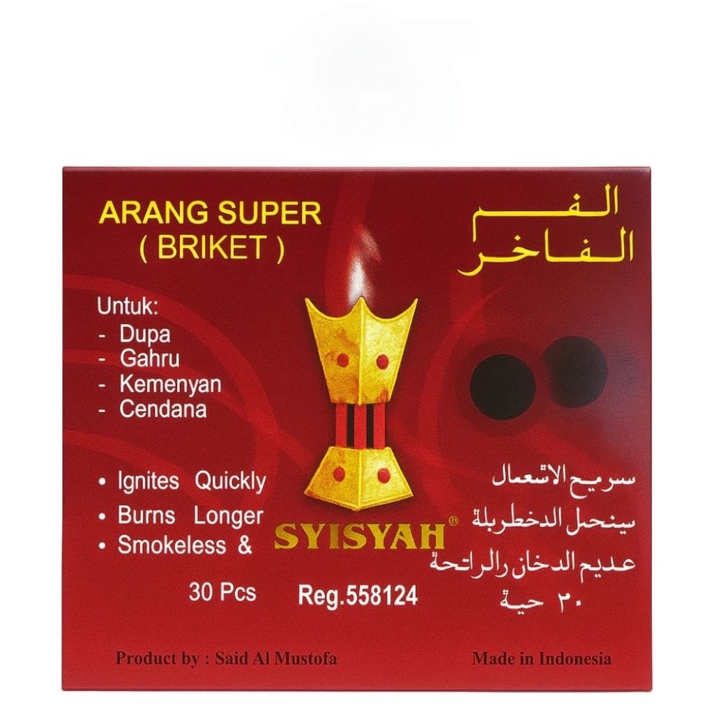 Arang Magic Arang Briket Said Al Mustofa Arang briket isi 30arang