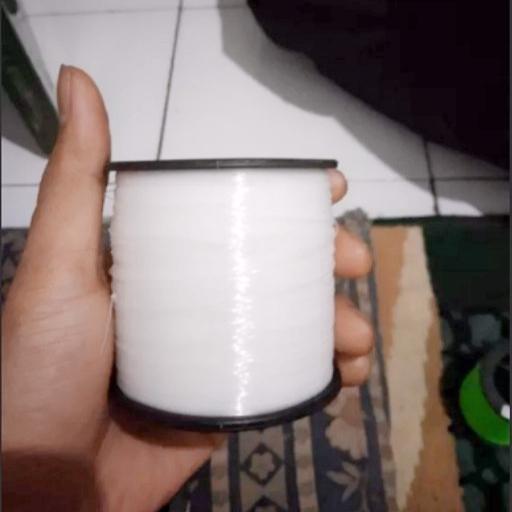 Promo Senar pancing putih susu super kuat anti keriting ZAWARA Fishingline - Roll besar, 0.20 /5lbs 