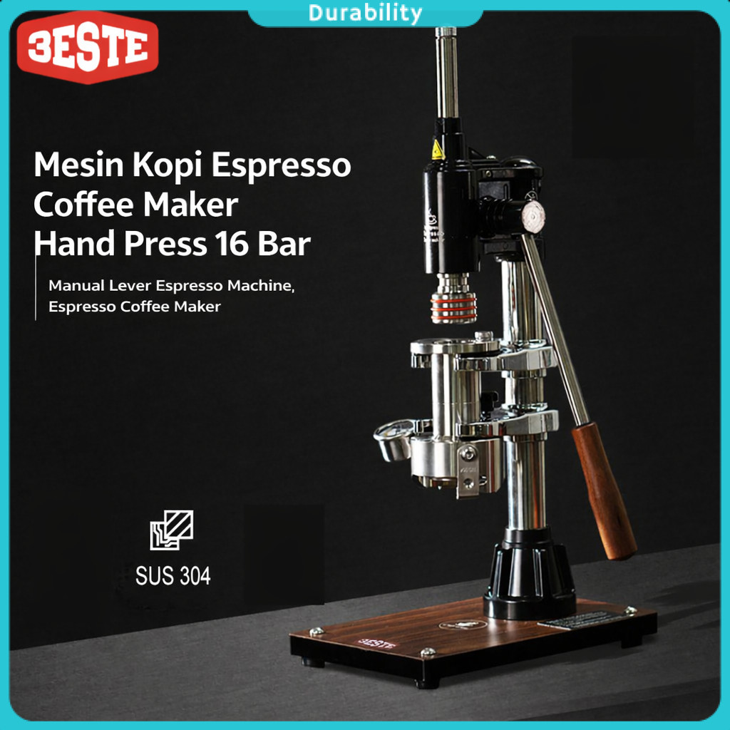 Trieste STARDUST Mesin Kopi Espresso Coffee Maker Hand Press 16 Bar - K001
