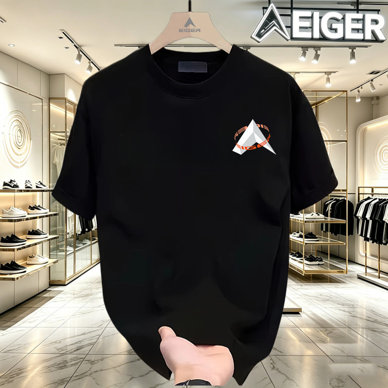 Kaos Eiger Polos Oversize 24S | Katun Tebal Adem | Streetwear Unisex