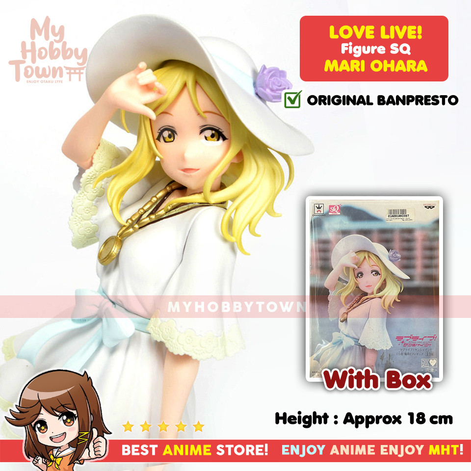 Figure Anime Original Love Live Sunshine Figure SQ Ohara Mari Banpresto