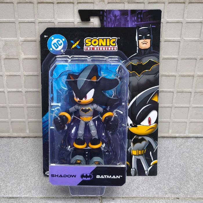 JAKKS PACIFIC DC X SONIC THE HEDGEHOG SHADOW BATMAN