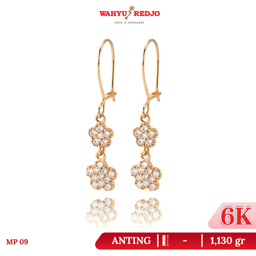 Anting Emas 6K Wahyu Redjo AN-6K 31833074 Non Pameran
