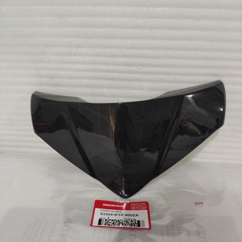 Visor Batok Depan Honda Supra x 125 Helm In Hitam Original KYZ -12spy