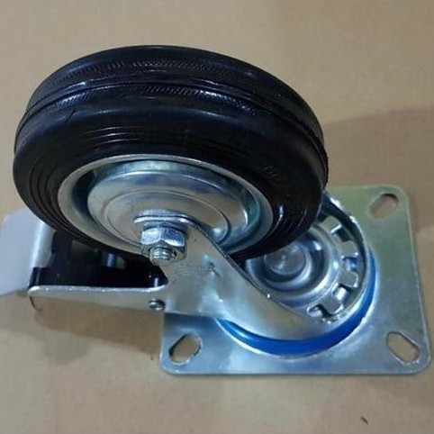 RODA TROLI 4 INCH HIDUP REM KARET