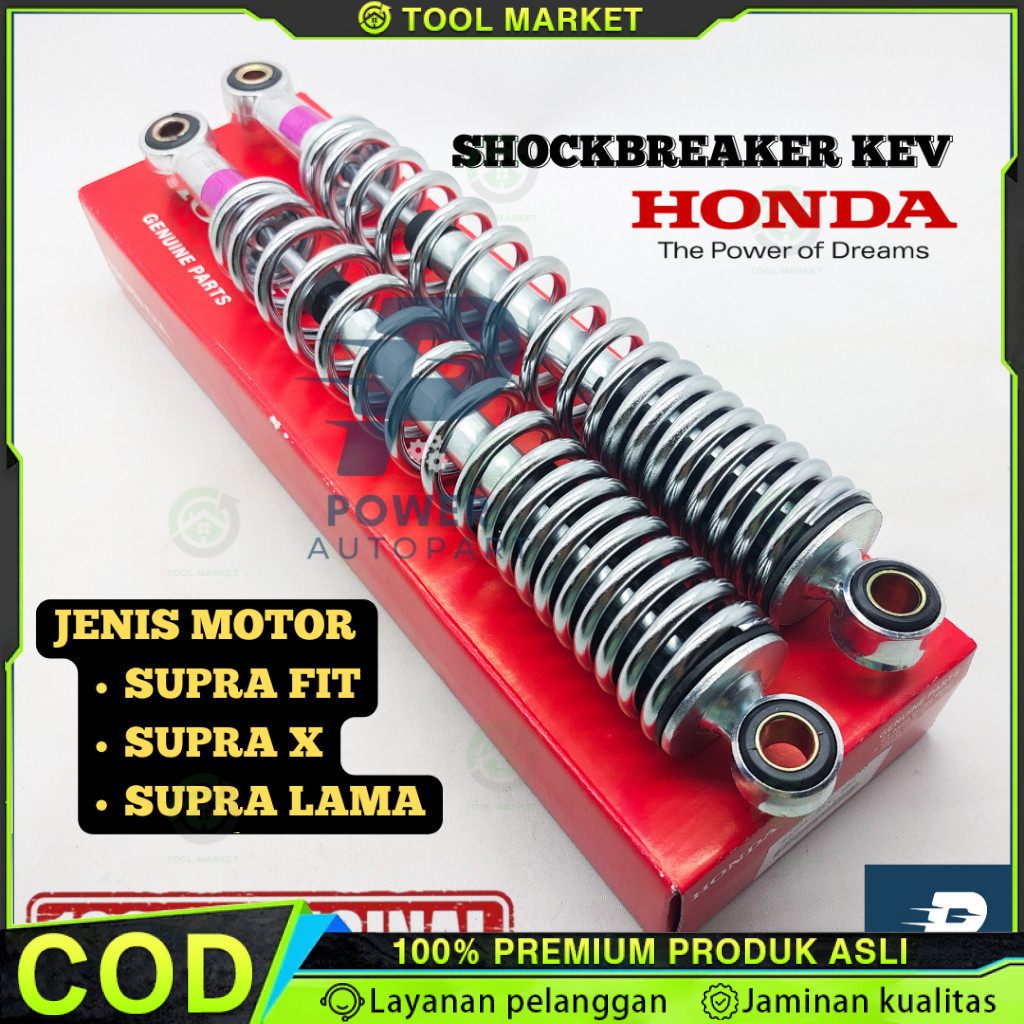 SHOCKBREAKER BELAKANG KEV ORIGINAL HONDA SUPRA SUPRA FIT SUPRA X - KEV