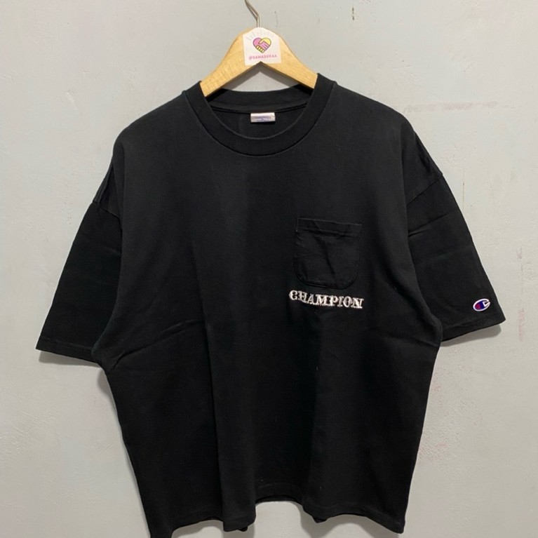 kaos champion crop oversize pocket