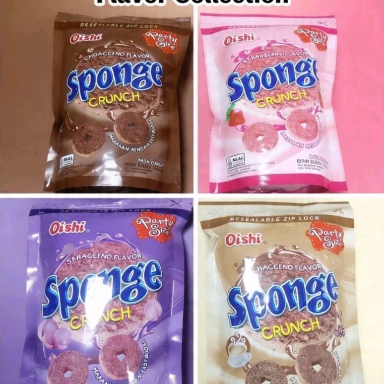 OISHI SPONGE SNACK 100 GR