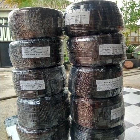 kawat bonsai warna MAROON ukuran 1 ~ 6 mm  kawat bonsai aluminium untuk kerajinan atau tanaman bonsa