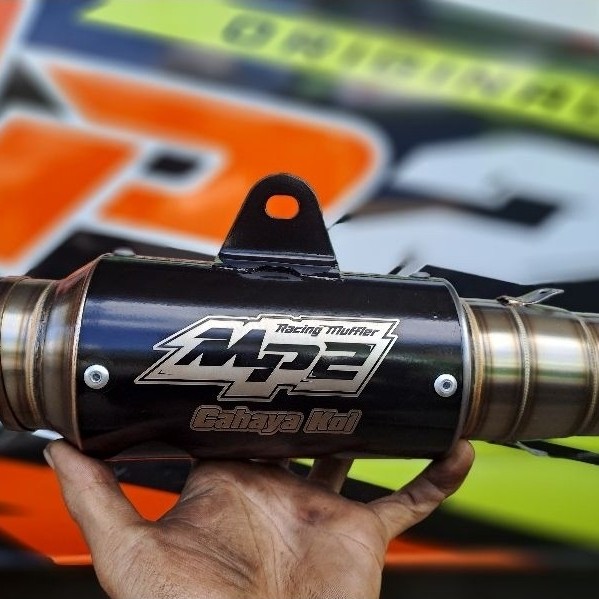 slincer knalpot mp2 type sr9 black series mx fu vixion sonic