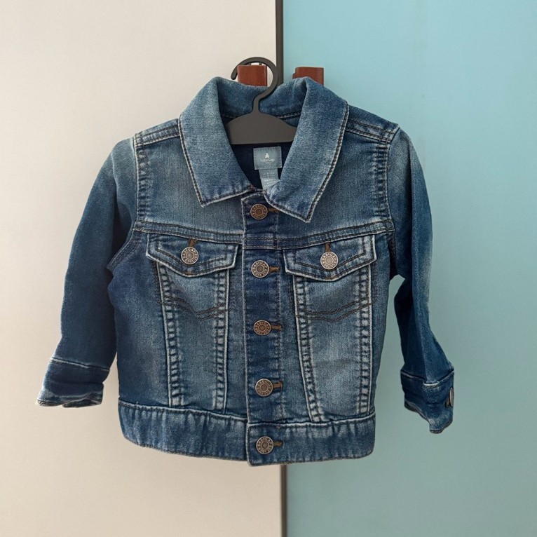 Baby GAP jeans jacket bayi 6-12 months preloved (Original)