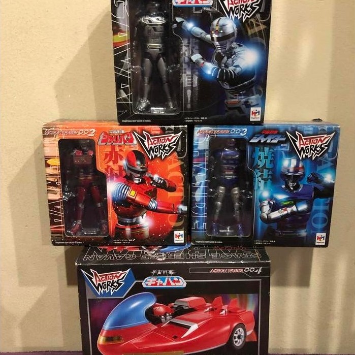 action works megahouse figure gavan sharivan shaider saibarian