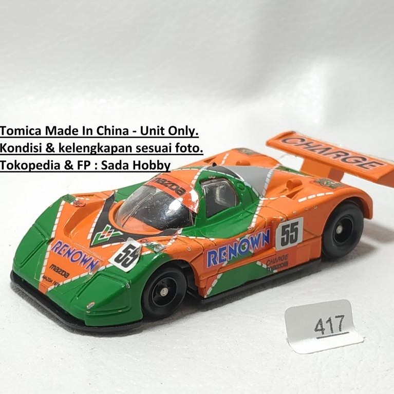 Diecast Tomica No 34 Mazda 787 B China Loose