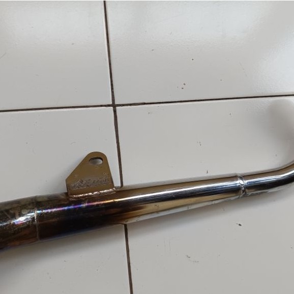 KNALPOT YYPANG MALAYSIA CRHOME ORIGINAL JUPITER Z VEGA R VEGA NEW SUPRAX125 KARISMA125 UNDERBOUND