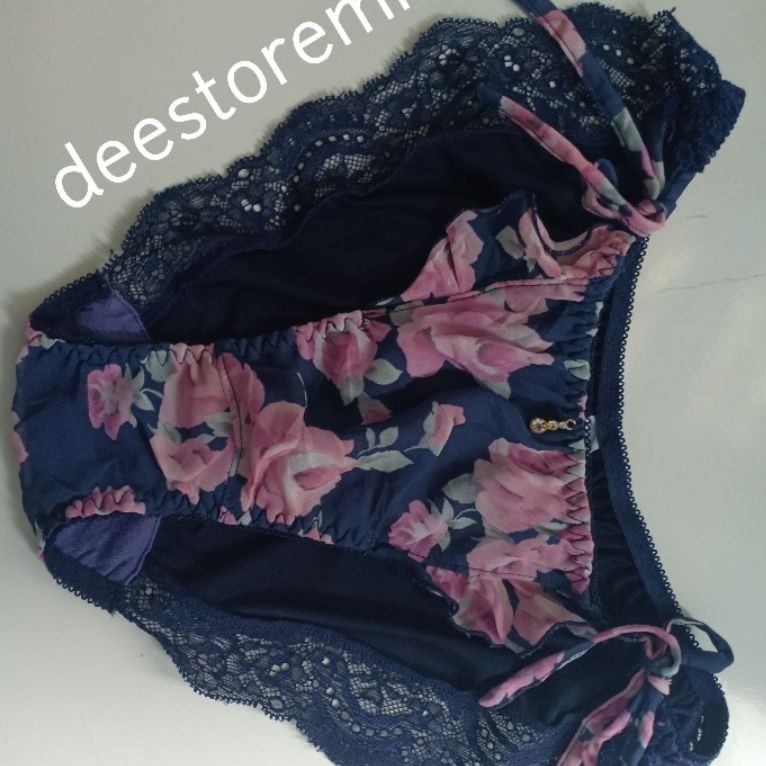 brief flower sifon panty tali samping
