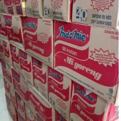 INDOMIE GORENG 1 DUS 1 DUS KARTON / INDOMIE MIE GORENG / INDOMIE MI GORENG 1DUS ISI 40 PCS