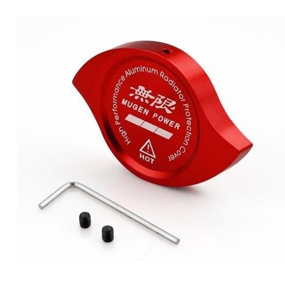 SAND Radiator Cap Tutup Radiator Mugen Tutup Radiator Arm Full Tutup Modifikasi Radiator Mobil Dan M