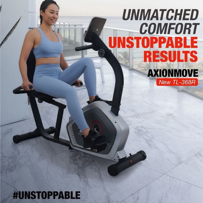 Sepeda Statis Terapi Lansia Recumbent Bike TL-368R