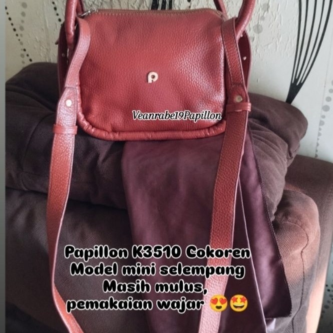 Papillon preloved K3510 papillon bekas tas papilon second seken cek keterangan
