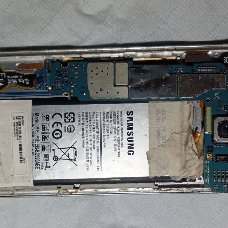 mesin hp samsung s6 hidup normal
