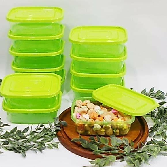 Calista Furano Colour Set 12 Pcs Tempat Penyimpanan Makanan Lunch Box