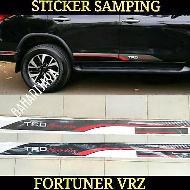Stiker Trd Fortuner Vrz