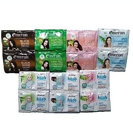Shampo Emeron renceng isi 12 sachet 24pcs