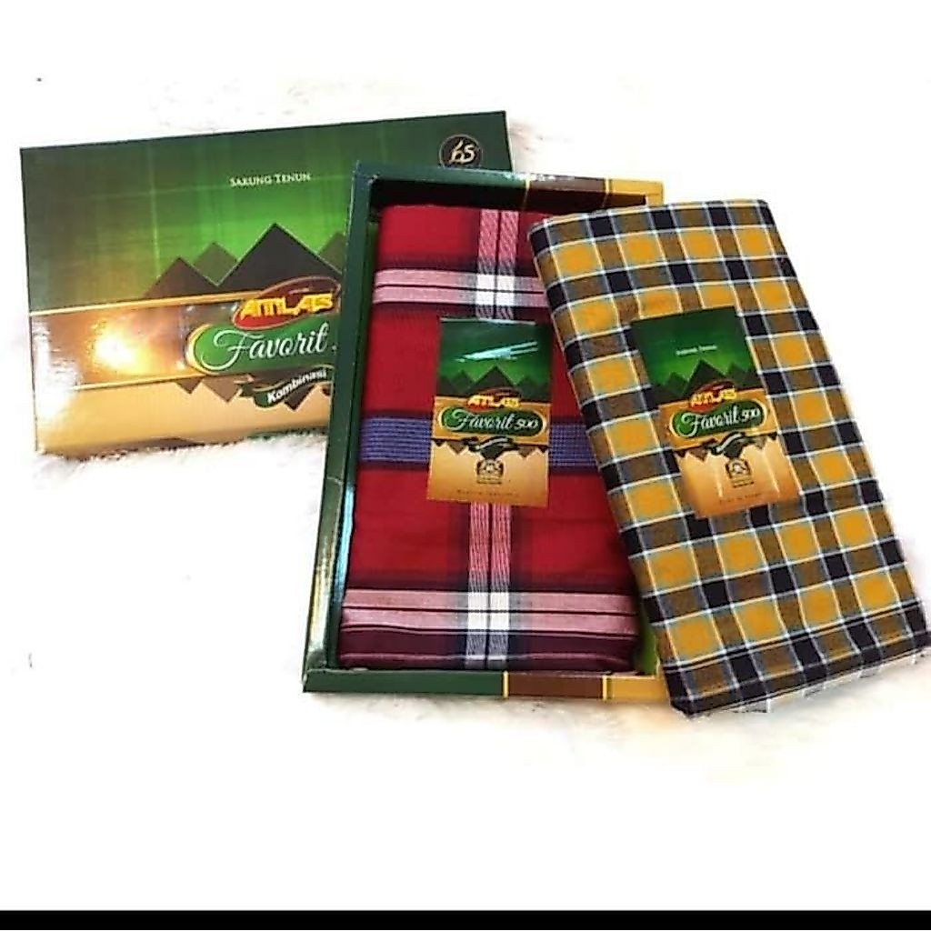 Sarung ATLAS Motif kotak