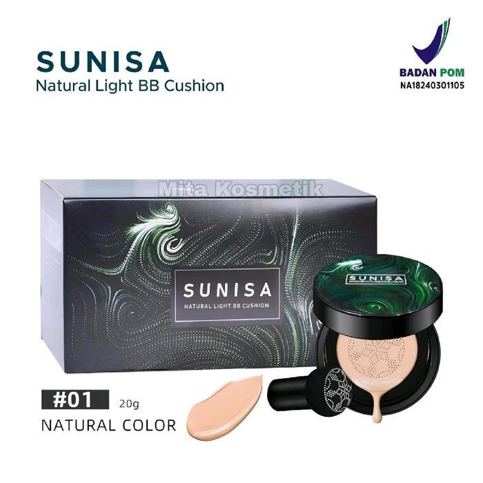(BPOM) Sunisa Original BB Air Cushion Cream Foundation Waterproof