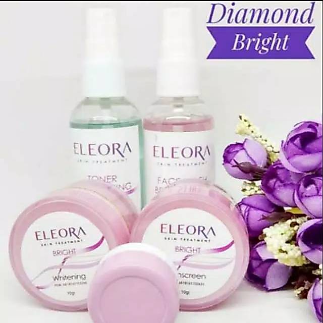 ELEORA DIAMOND BRIGHT - PAKET CREAM ELEORA BRIGHT - cream eleora pemutih alami